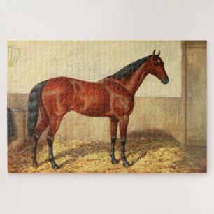 Puzzle Illustration du cheval Vintage déposé (1905)