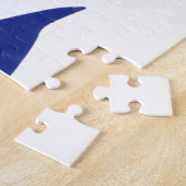 Puzzle Illustration du drapeau britannique (Côté)