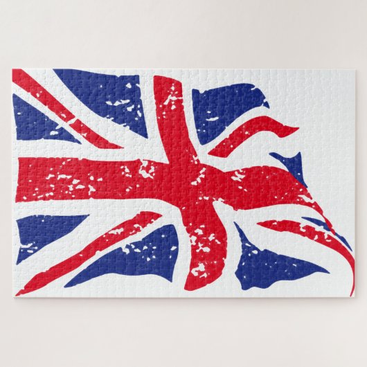 Puzzle Illustration du drapeau britannique (Horizontal)