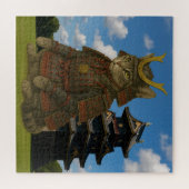 Puzzle Illustration du guerrier blindée (Horizontal)