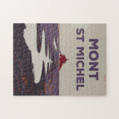 Puzzle Illustration du Mont Saint Michel France (Horizontal)