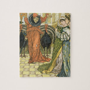 Puzzle Illustration du nain jaune, première édition