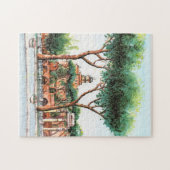Puzzle Illustration du parc aquarelle (Horizontal)