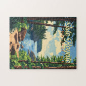 Puzzle Illustration du parc national de l'Isle Royale Art (Horizontal)