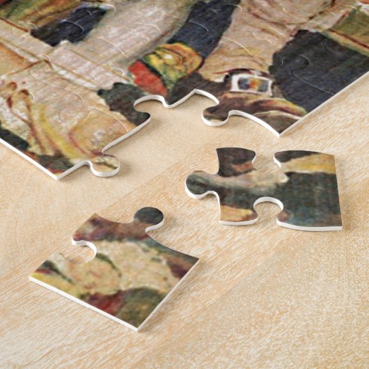 Puzzle Illustration du pirate et de l'accouplement de bar (Côté)