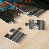 Puzzle Illustration du robot mignon (Côté)