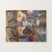 Puzzle Illustration du roi Louis XII Le Voyage de Gênes (Horizontal)