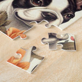 Puzzle Illustration du Terrier de Boston (Côté)