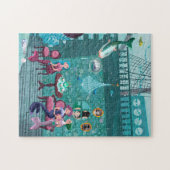 Puzzle Illustration du thé des sirènes (Horizontal)