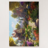 Puzzle Illustration du village (Vertical)