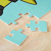 Puzzle Illustration D'Un Enseignant Pachycéphalosaure. (Côté)