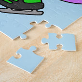 Puzzle Illustration D'Un Joueur De Spinosaurus. (Côté)