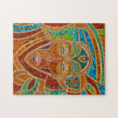 Puzzle Illustration d'un masque africain (Horizontal)