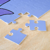 Puzzle Illustration D'Un Monstre De Loch Ness De Snorkeli (Côté)