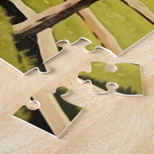 Puzzle Illustration d'une ferme d'automne (Côté)