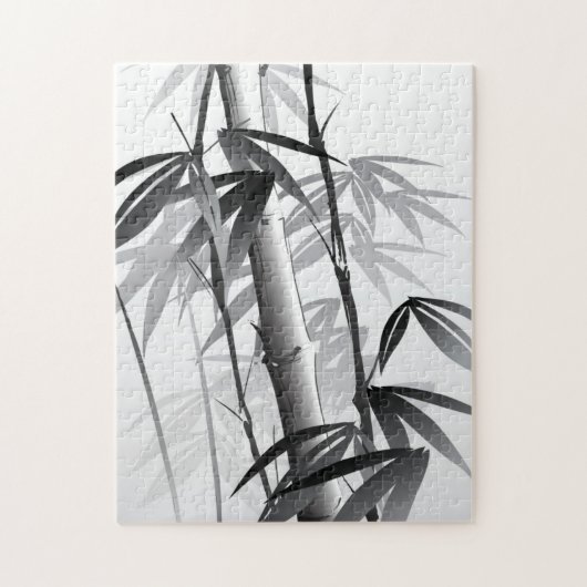 Puzzle Illustration d'une peinture orientale de style (Vertical)