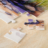 Puzzle Illustration Fleur d'aster fraîchement sélectionné (Côté)