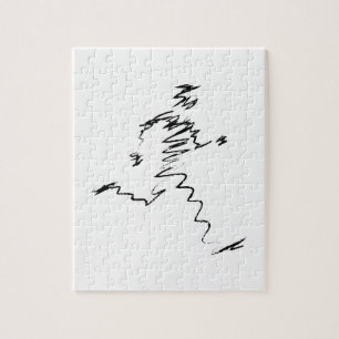 Puzzle Illustration fraîche de coureur