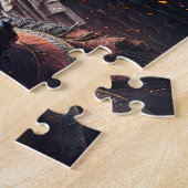 Puzzle Illustration Nous chevauchons après minuit (Côté)