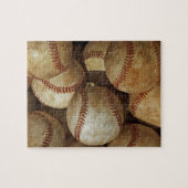 Puzzle Illustration numérique de Baseball Art Travel (Horizontal)