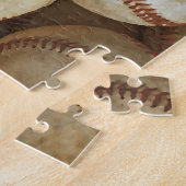 Puzzle Illustration numérique de Baseball Art Travel (Côté)