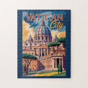 Puzzle Illustration picturale de la Cité du Vatican Art d