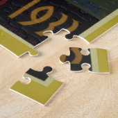 Puzzle Illustration publicitaire de l'exposition vintage  (Côté)