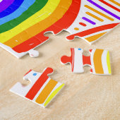 Puzzle Illustration Rainbow Marker : Pat sans joint enfan (Côté)
