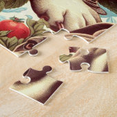 Puzzle Illustration Retro American Pit Bull Terrier (Côté)