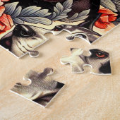Puzzle Illustration Retro Great Dane (Côté)