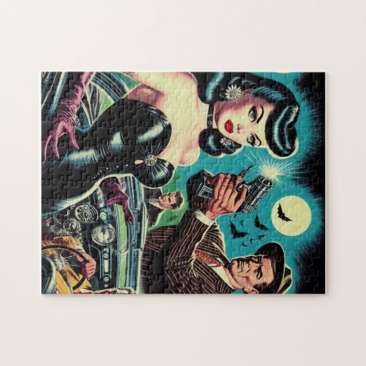 Puzzle Illustration Retro Pulp (Horizontal)