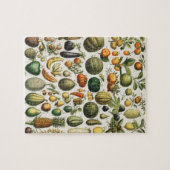 Puzzle Illustration scientifique végétale des fruits (Horizontal)