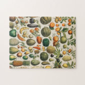 Puzzle Illustration scientifique végétale des fruits (Horizontal)