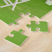 Puzzle Illustration simple de la scène de voyage (Côté)