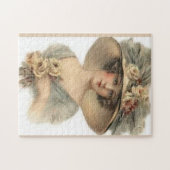 Puzzle Illustration Vintage Art Nouveau (Horizontal)