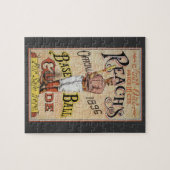 Puzzle Illustration vintage baseball, couverture du guide (Horizontal)