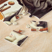 Puzzle Illustration vintage Cane Corso (Côté)