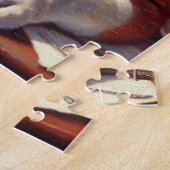 Puzzle Illustration vintage de Bulldog (Côté)