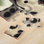 Puzzle Illustration vintage de Dalmatie (Côté)