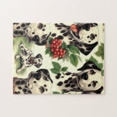 Puzzle Illustration vintage de Dalmatie (Horizontal)