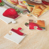 Puzzle Illustration vintage de l'alimentation (Côté)