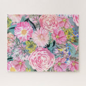 Puzzle Illustration vintage de l'aquarelle (Horizontal)