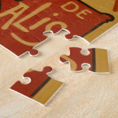 Puzzle Illustration Vintage de l'Conversation de tourisme (Côté)