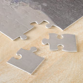 Puzzle Illustration vintage de l'ours polaire qui s'allon (Côté)