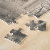Puzzle Illustration Vintage de Petra (1849) (Côté)