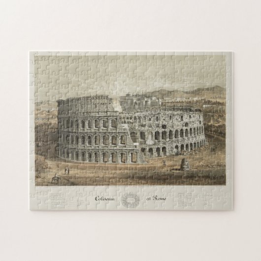Puzzle Illustration vintage du Colisée romain (1872) (Horizontal)