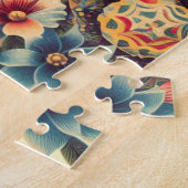 Puzzle Illustration vintage Xoloitzcuintle (Côté)