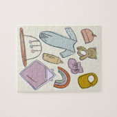 Puzzle Illustrations de nouveau-né (Horizontal)