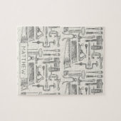Puzzle Illustrations d'outils main Vintage personnalisés (Horizontal)