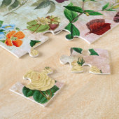 Puzzle Illustrations vintages de fleurs botaniques Art de (Côté)